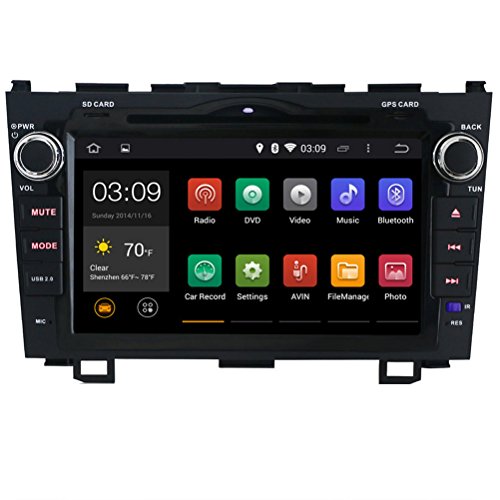 0701413361916 - TOP-NAVI 8 INCH ANDROID 4.2.2 CAR PC DVD PLAYER FOR HONDA CRV 2008 2009 2010 2011 WITH WIFI 3G GPS NAVIGATION STEREO WIFI BLUETOOTH RADIO 1.6GB CPU DDR3