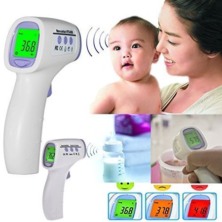 0701470279575 - ELECTRONIC THERMOMETER MUTI-FUCTION BABY DIGITAL TERMOMETER TERMOMETRO ADULT BODY FOREHEAD INFRARED THERMOMETER
