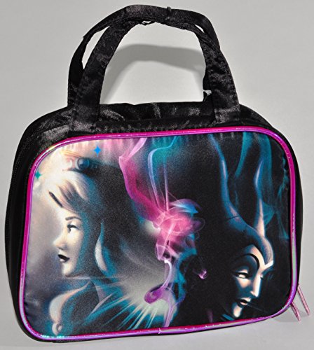 0701470390256 - DISNEY LIMITED EDITION SLEEPING BEAUTY GOOD VS EVIL SQUARE COSMETIC BAG