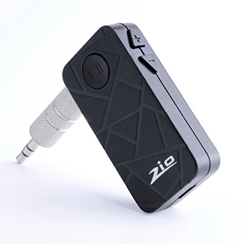 0701630400580 - ZIO MINI WIRELESS BLUETOOTH 4.1 STEREO AUDIO MUSIC RECEIVER WITH ADAPTER AND AUDIO CABLE FOR IPHONE 6, 6 PLUS, 5, 5C, 5S, 4S, IPAD, LG G2, SAMSUNG GALAXY S5, S4, S3, NOTE 3, IPOD, MP3, AUDIO DEVICES