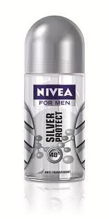 0701644179342 - NIVEA DEO FOR MEN SILVER PROTECT 48H ANTIPERSPIRANT DEODORANT ROLL ON 50 ML