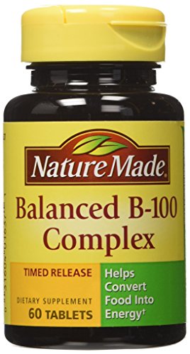 0701686573849 - NATURE MADE TIME-RELEASE BALANCED B-100 COMPLEX, 60 TABLETS (PACK OF 3)