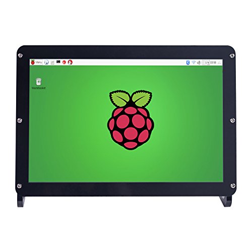 0701715368408 - SUNFOUNDER 10.1 INCH IPS HDMI MONITOR 1280×800 HD LCD SCREEN DISPLAY WITH CASE AND STAND FOR RASPBERRY PI 3, 2 MODEL B AND 1 MODEL B+/A+/B KANO