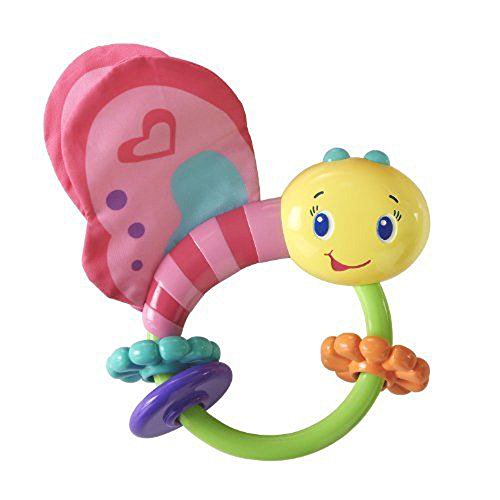 0701721974778 - BRIGHT STARTS FLY BY BUTTERFLY RATTLE BABY COLORFUL MINI AROUND BEADS EDUCATIONAL GAME TOY BABY & TODDLER TOYS > ACTIVITY PLAY CENTERS- 1PCS