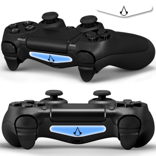 0701722013179 - 2X LIGHT BAR DECAL LED SKIN STICKER BODY FOR PLAYSTATION PS 4 PS4 CONTROLLER DUALSHOCK 4 #0094