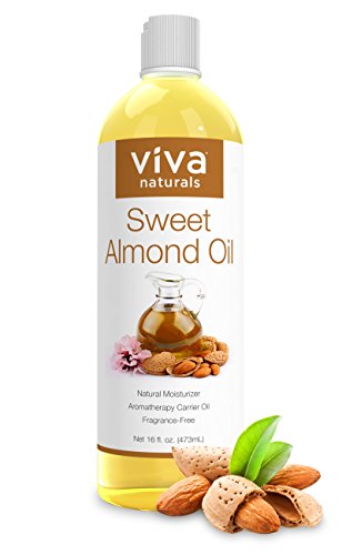 0701722747944 - VIVA NATURALS SWEET ALMOND OIL 16 FL OZ, 100% PURE AND HEXANE FREE, IDEAL FOR SK