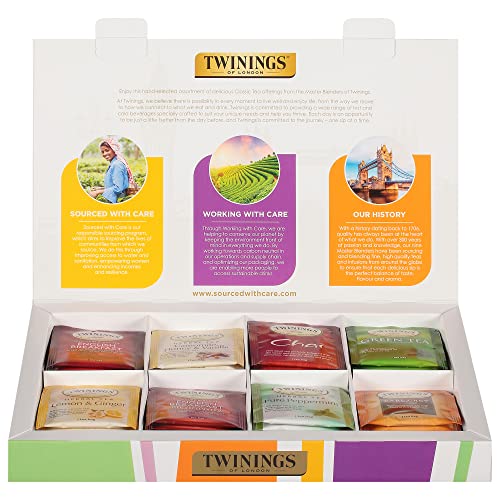 0070177545000 - TWININGS OF LONDON TEA CLASSICS COLLECTION GIFT BOX SAMPLER, 48 TEA BAGS (PACK OF 1)