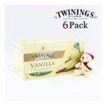 0070177818661 - TWININGS BLACK TEA VANILLA TEA 25 TEA BAGS