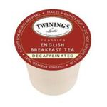 0070177858100 - | TWININGS ENGLISH BREAKFAST DECAFFEINATED TEA, K-CUPS FOR KEURIG BREWERS
