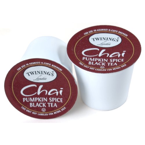 0070177862718 - TWINING TEA TEA KCUP PUMPKIN CHAI, 12 PC