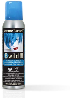 0701844963734 - JEROME RUSSELL B WILD (BENGAL BLUE) TEMPORARY HAIR COLOR SPRAY 3.5OZ
