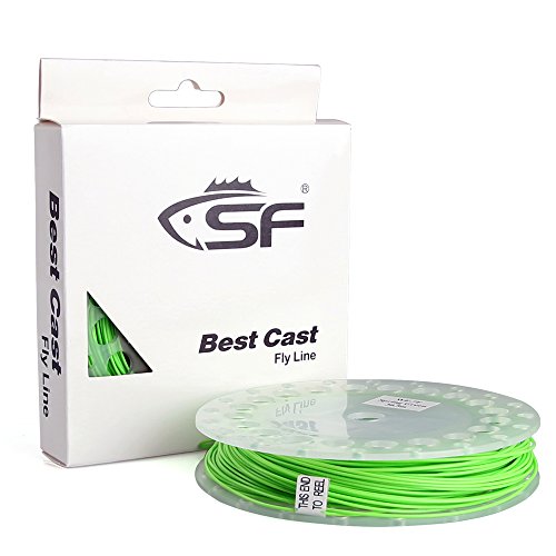 0701979887981 - SF FLY FISHING WEIGHT FORWARD FLOATING LINE SPRING GREEN 100FT WF5F