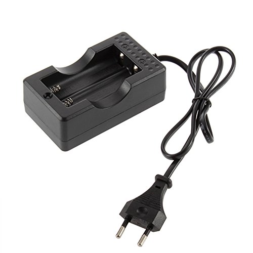 0701979976951 - GENERIC EU PLUG WALL CHARGER FOR 18650 RECHARGEABLE LI-ION BATTERY