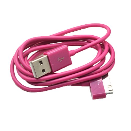 0701979977071 - GENERIC USB DATA CABLE SYNC CORD FOR IPHONE IPOD (ROSE)