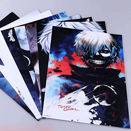 0701988667000 - 2 STYLES ANIME TOKYO GHOUL 8 PCS POSTER (42*29)