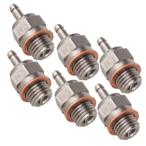 0702142603605 - N3 HOT NITRO ENGINE GLOW SPARK PLUG FOR RC HSP 1:10 1:8 CAR HEX SIZE 8MM (PACK OF 6)