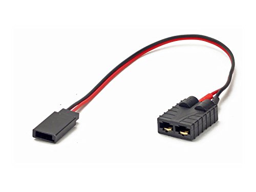 0702142981246 - TRAXXAS ID CHARGER ADAPTER: TRAXXAS FEMALE TO FUTABA, RECEIVER, RX, JST MALE PLUG (WIRES CABLES LEADS)