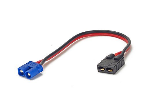 0702142981284 - TRAXXAS ID CHARGER ADAPTER: TRAXXAS FEMALE TO EC3 MALE PLUG (EC-3 BLADE PARKZONE YUNEEC HELI DRONE QUAD TEAM LOSI TLR) (WIRES CABLES LEADS)