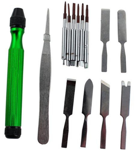 0702168270331 - BEST BST-302 14IN1 MULTIFUNCTION SCREWDRIVER SHELL PRYING SET WITH MAGNETIC S2 STEEL MATERIAL