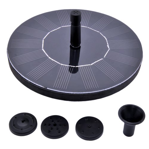 0702245525149 - GENERIC SOLAR POWER SUBMERSIBLE FOUNTAIN WATER PUMP FLOATING PANEL CYCLE POOL WATERING OUTDOOR GARDEN 1.4W SOLAR PANEL KIT WATER PUMP
