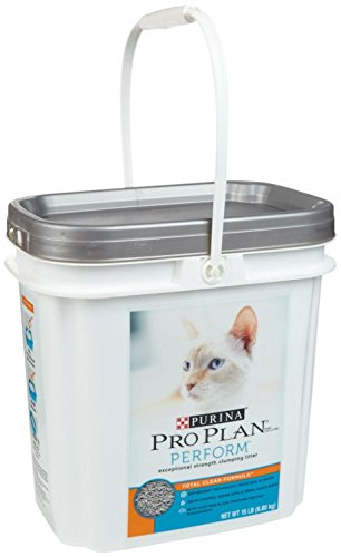 0070230170705 - PURINA PRO PLAN CLUMPING CAT LITTER, PERFORM TOTAL CLEAN FORMULA, 15-POUND PAIL, PACK OF 1