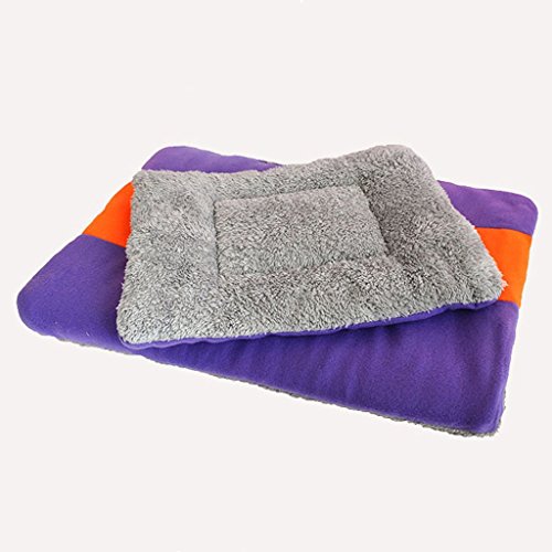 0702331463799 - NEW LARGE WARM SOFT FLEECE PET DOG KENNEL CAT PUPPY BED MAT PAD KENNEL CUSHION