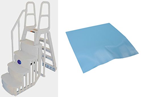 0702356679373 - MAIN ACCESS 200100T ABOVE GROUND SWIMMING POOL SMART STEP/LADDER SYSTEM W/ PAD