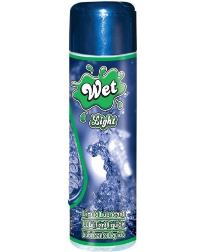 0702380576280 - WET LIGHT WATERBASED GENTLE PERSONAL LUBRICANT WITH ALOE VERA AND VITAMIN E - 3.5 OZ BOTTLE