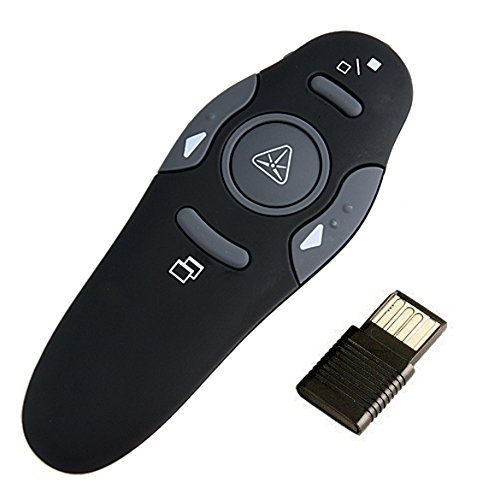 0702403231639 - WIRELESS PRESENTER WITH RED LASER POINTERS PEN USB RF REMOTE CONTROL PPT POWERPOINT PRESENTATION