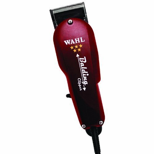 0702679463406 - WAHL PROFESSIONAL 5 STAR BALDING CLIPPERS WITH SUPER CHARGED V5000 MOTOR AND ZERO OVERLAP SURGICAL BLADES, COMES WITH 000000 CLOSENESS BLADES, AND BONUS FREE WAHL 10 PIECE COMB SET (1/8 - 1, LEFT AND RIGHT EAR TAPER COMBS)