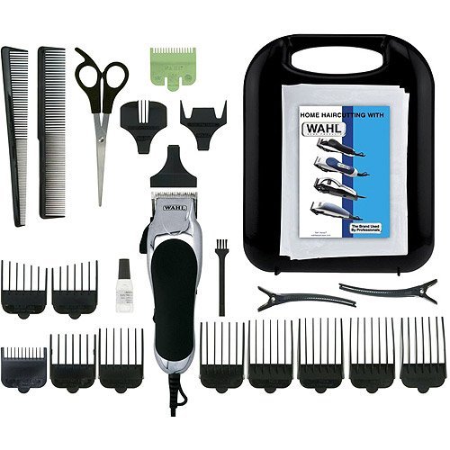 0702679471449 - WAHL CORDED CHROME PRO 24-PIECE HAIRCUT KIT