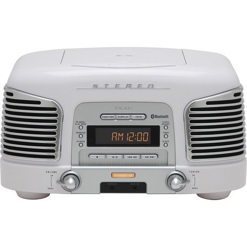 0702679473443 - TEAC 2.1-CHANNEL BLUETOOTH MICRO HI-FI STEREO SOUND SYSTEM WITH BUILT-IN CD PLAYER & AM/FM DIGITAL TUNER, SLEEP TIMER, USB & AUX INPUT, REMOTE CONTROL
