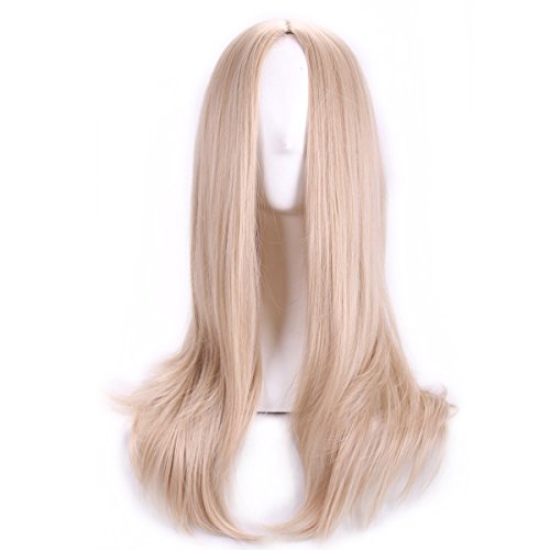 0702865400949 - GENERIC 65CM HARAJUKU COSPLAY WIGS FOR COSTUME PARTY WOMEN MEN LONG FULL CURLY SEXY BLOND SYNTHETIC HAIR WIG WTIH BANGS PERUCA PERUCAS