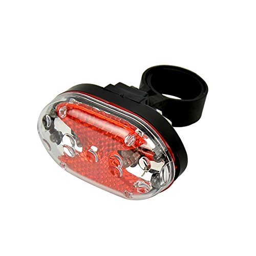 0702949936593 - 9 LED BIKE TAIL REAR LIGHT BICYCLE LAMP RED FLASH