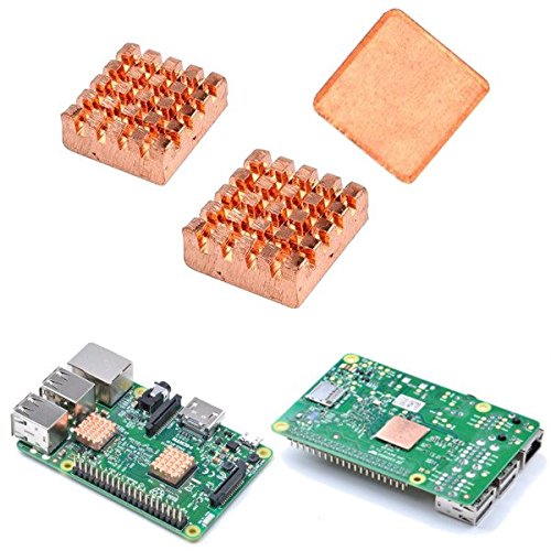 0703062609456 - RASPBERRY PI 2/3 COPPER HEAT SINK HEATSINK WITH 3M SPECIAL THERMAL COOLING PASTE / RASPBERRY PI 2/3 COPPER HEAT SINK HEATSINK WITH 3M SPECIAL THERMAL COOLING PASTE . . . MATERIAL: COPPER . .