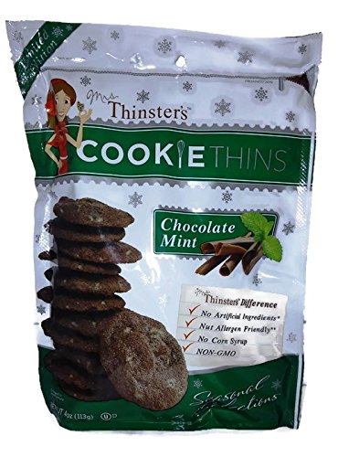 0703255361970 - MRS. THINSTERS COOKIE THINS, CHOCOLATE MINT, 4 OUNCE (PACK OF 3)