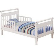 0703255471815 - BABY RELAX TODDLER BED, WHITE