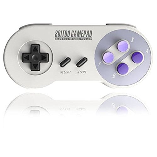0703279065021 - 8BITDO SNES30 WIRELESS BLUETOOTH CONTROLLER DUAL CLASSIC JOYSTICK FOR IOS / ANDROID GAMEPAD - PC MAC LINUX