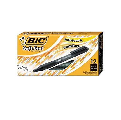 0070330189867 - BIC(R) ECOLUTIONS ROUND STIC BALL PENS, MEDIUM POINT, 1.0MM, 74% RECYCLED, TRANS