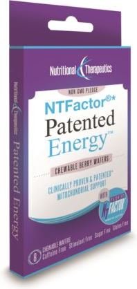 0703435240187 - NUTRITIONAL THERAPEUTICS - NT FACTOR PATENTED ENERGY 8 CHEWABLE WAFERS MIXED BERRY
