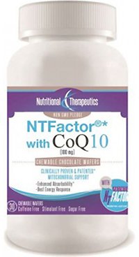 0703435247308 - NUTRITIONAL THERAPEUTICS - NT FACTOR WITH COQ10 100 MG 30 CHEWABLE WAFERS CHOCOLATE