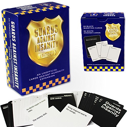 0703510538574 - GUARDS AGAINST INSANITY: EDITION 3 - AN UNOFFICIAL NAUGHTY EXPANSION PACK