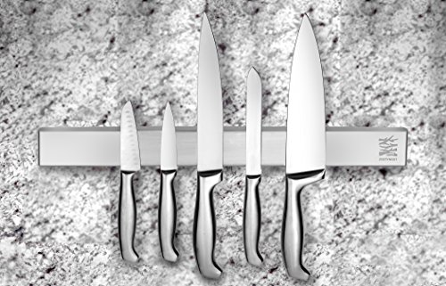 0703510556271 - STAINLESS STEEL 18 INCH MAGNETIC KNIFE HOLDER - BEST STORAGE STRIP FOR ORGANIZING KITCHEN KNIVES