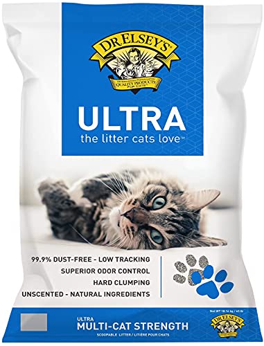 0703570150501 - DR. ELSEY'S ULTRA PREMIUM CLUMPING CAT LITTER, 40 POUND BAG ( PACK MAY VARY )