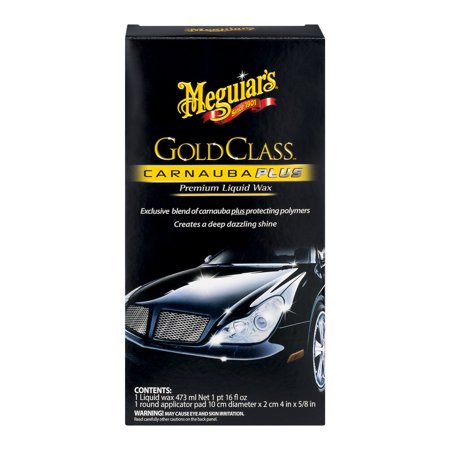 0070382170165 - MEGUIAR’S GOLD CLASS CARNAUBA PLUS PREMIUM LIQUID WAX, 16.0 FL OZ