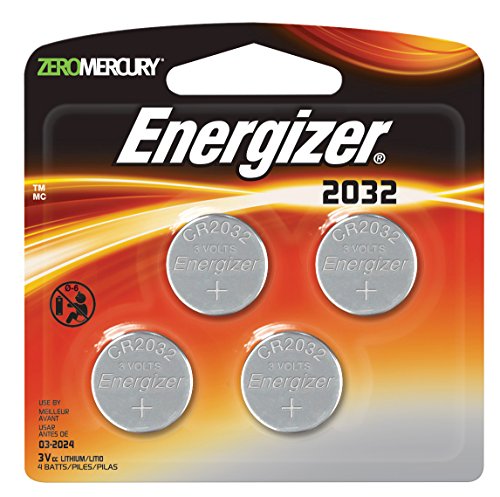7038556946698 - ENERGIZER 2032BP-4 3 VOLT LITHIUM COIN BATTERY - RETAIL PACKAGING (PACK OF 4)