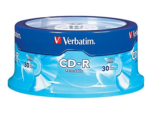 7038556973113 - VERBATIM 700MB 52X 80 MINUTE BRANDED RECORDABLE DISC CD-R, 30-DISC SPINDLE 95152