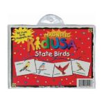 0704068041103 - LM-4110 LEARNING MAGNETS KIDUSA STATE BIRDS