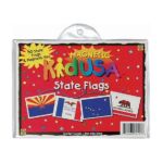 0704068041158 - LM-4115 LEARNING MAGNETS KIDUSA STATE FLAGS