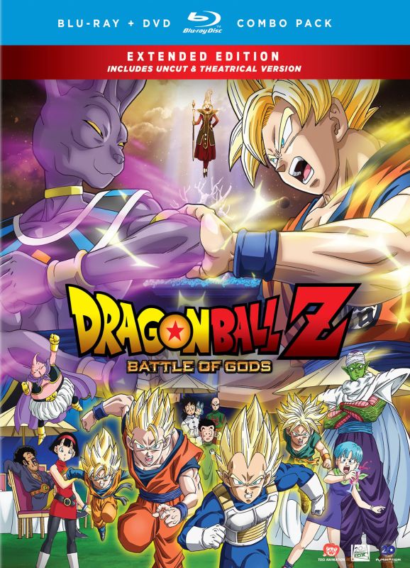 0704400015649 - DRAGON BALL Z: BATTLE OF THE GODS (EXTENDED EDITION) (BLU-RAY/DVD COMBO)